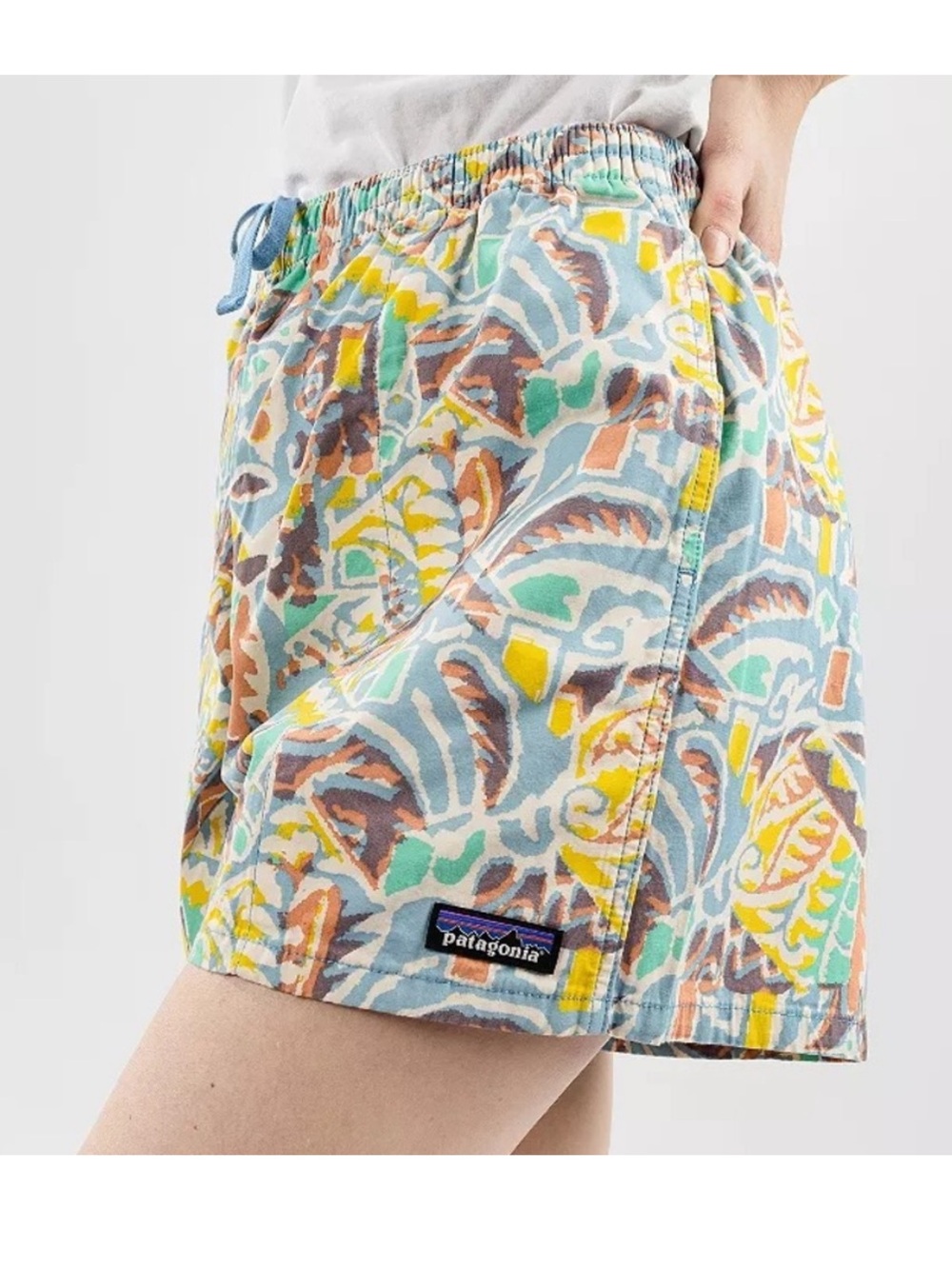PATAGONIA FUNHOGGERS COTTON SHORTS 4" Thriving Planet
